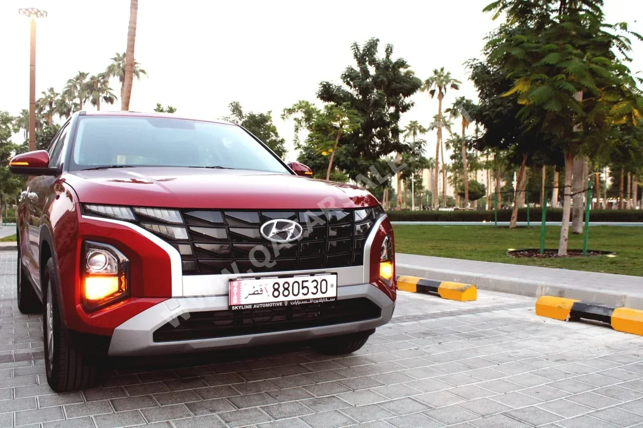 Hyundai  Creta  4 Cylinder  SUV 2x4  Red  2024