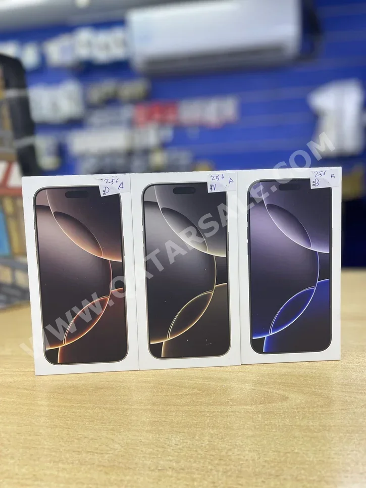 ابل - ايفون 16 - برو ماكس - تيتانيوم طبيعي - 1 تيرابايت