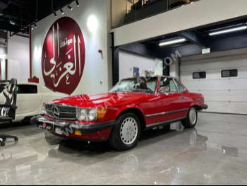 مرسيدس - بنز  اس ال  560  1987  اوتوماتيك  35,000 كم  8 سلندر  دفع خلفي  كلاسك  أحمر
