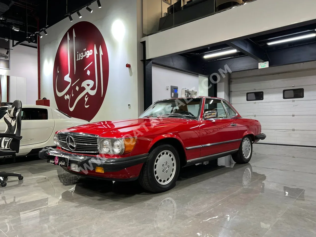 مرسيدس - بنز  اس ال  560  1987  اوتوماتيك  35,000 كم  8 سلندر  دفع خلفي  كلاسك  أحمر
