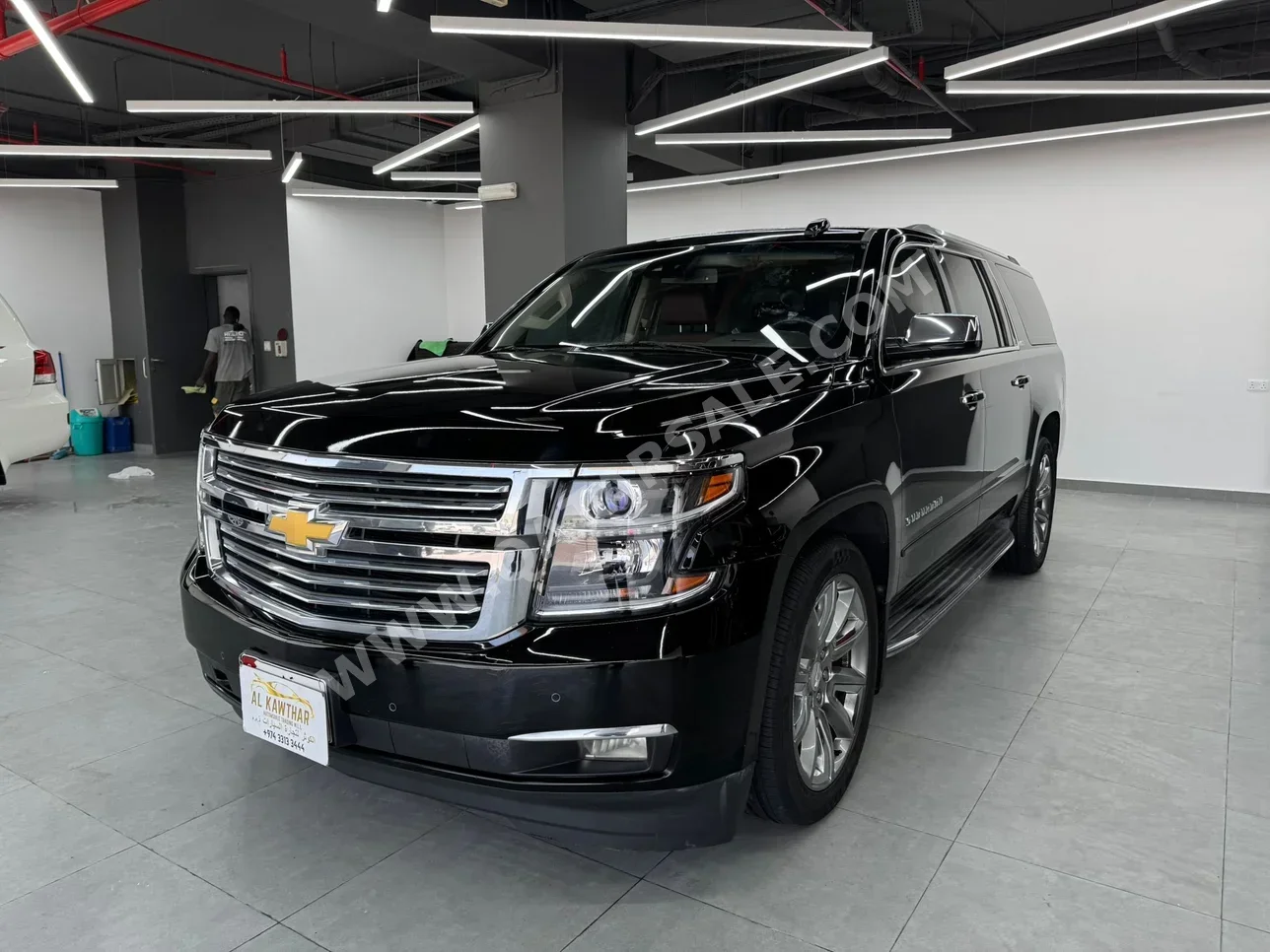 Chevrolet  Suburban  LTZ  2015  Automatic  221,000 Km  8 Cylinder  Four Wheel Drive (4WD)  SUV  Black