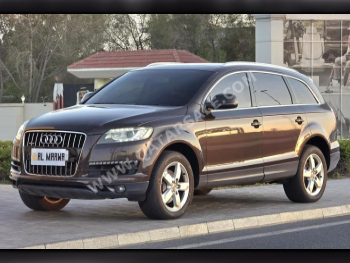 Audi  Q7  2012  Automatic  120,000 Km  6 Cylinder  Four Wheel Drive (4WD)  SUV  Brown