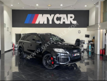 Audi  Q7  40 TFSI  2015  Automatic  80,000 Km  6 Cylinder  All Wheel Drive (AWD)  SUV  Black