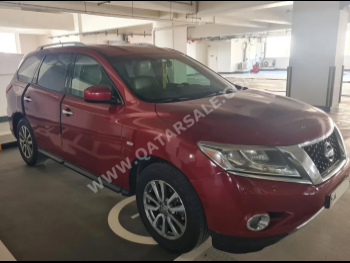 Nissan  Pathfinder  2013  Automatic  190,000 Km  6 Cylinder  All Wheel Drive (AWD)  SUV  Dark Red