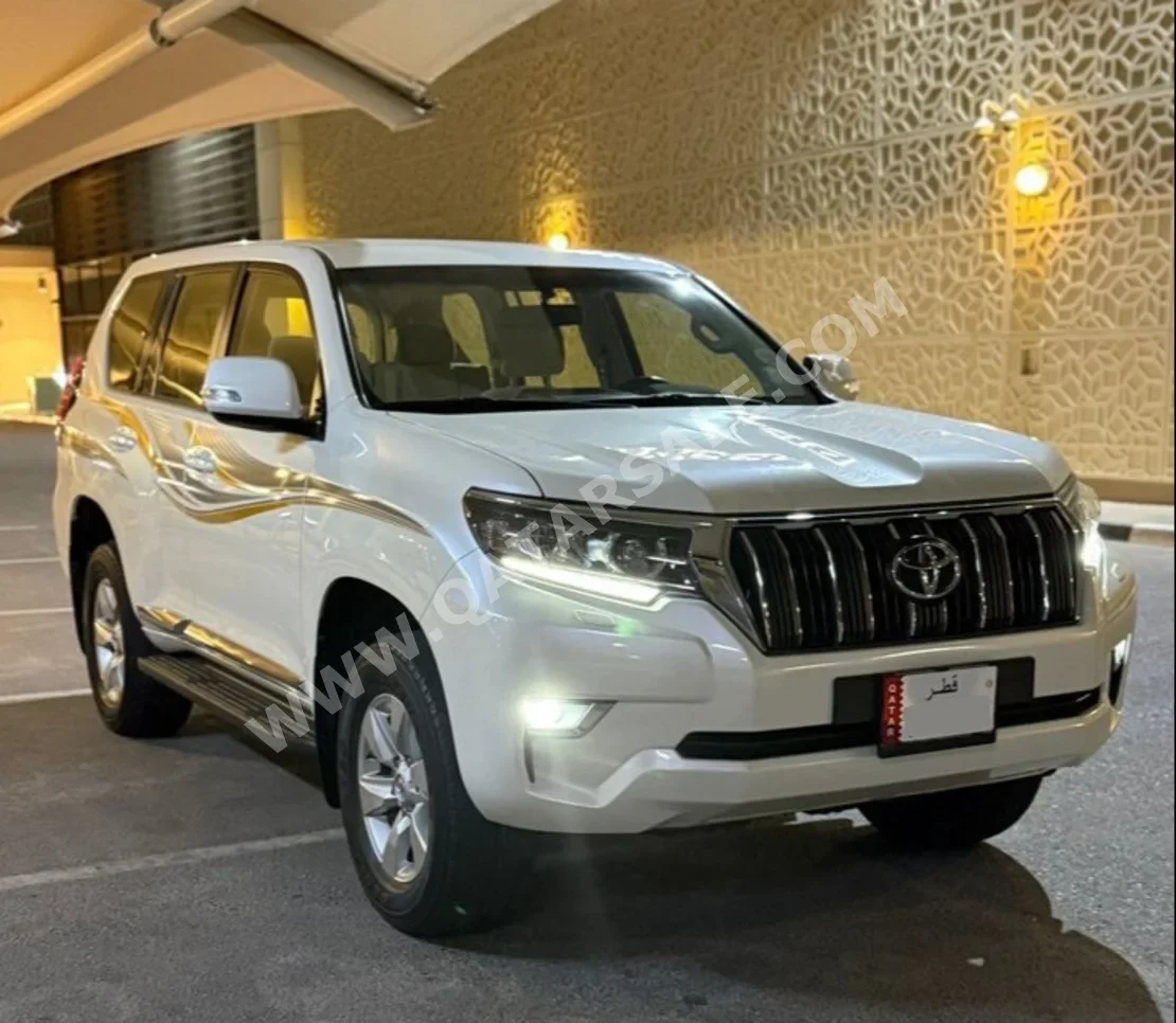 Toyota  Prado  TXL  2018  Automatic  59,750 Km  6 Cylinder  Four Wheel Drive (4WD)  SUV  White