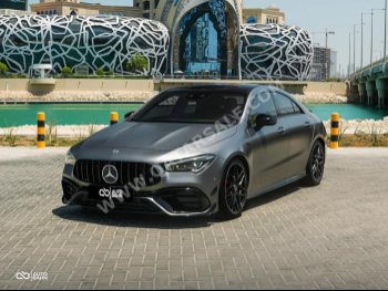 Mercedes-Benz  CLA  45 S AMG  2022  Automatic  22,000 Km  4 Cylinder  All Wheel Drive (AWD)  Sedan  Gray Matte