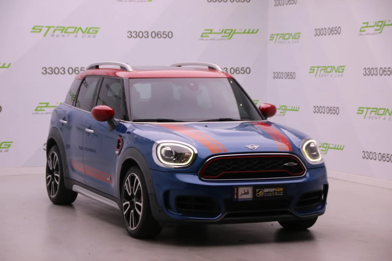 Mini  Cooper  CountryMan JCW  2020  Automatic  28,000 Km  4 Cylinder  All Wheel Drive (AWD)  Hatchback  Blue  With Warranty