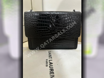 Purses  - Saint Laurent  - Black  - Genuine Leather  - For Women