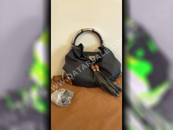 Purses  - Black  - Genuine Leather  - For Women
