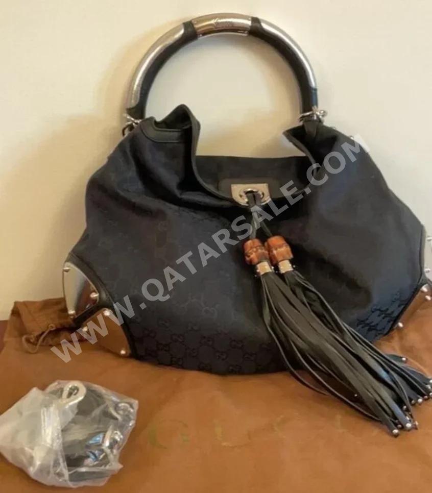 Purses  - Black  - Genuine Leather  - For Women