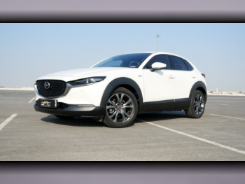 Mazda  CX  30  2021  Automatic  38,000 Km  4 Cylinder  Four Wheel Drive (4WD)  SUV  White  With Warranty