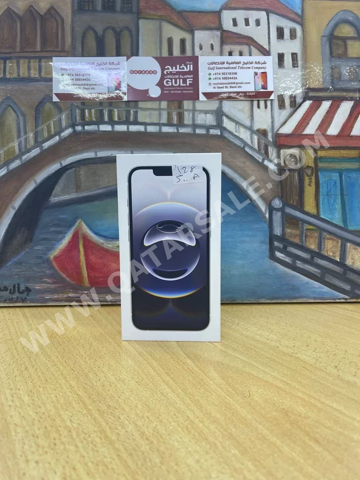 ابل - ايفون 16 - أبيض - 128 جيجابايت - تحت الضمان