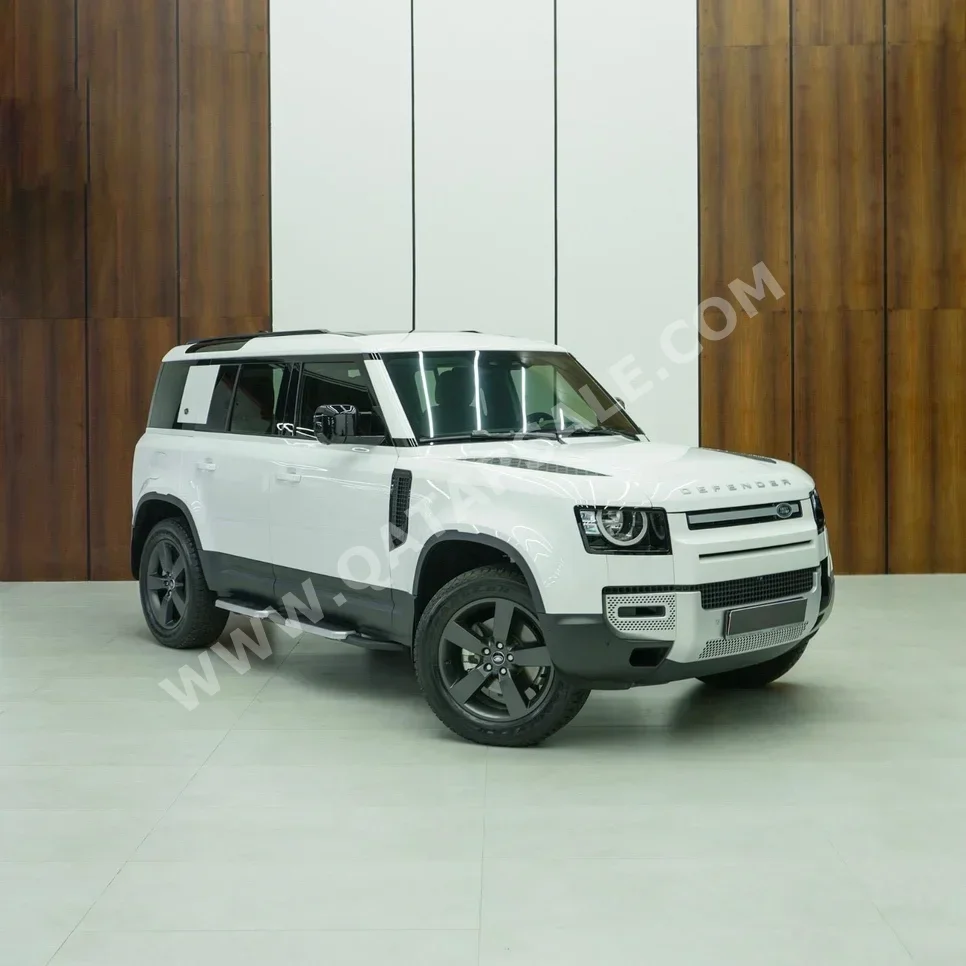 Land Rover  Defender  110 S  2024  Automatic  13,000 Km  4 Cylinder  Four Wheel Drive (4WD)  SUV  White  With Warranty