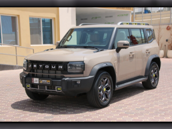 Jetour  T2  2025  Automatic  41,000 Km  4 Cylinder  Four Wheel Drive (4WD)  SUV  Beige  With Warranty