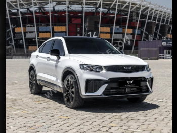 Geely  Tugella  2024  Automatic  17,000 Km  4 Cylinder  Four Wheel Drive (4WD)  SUV  White  With Warranty