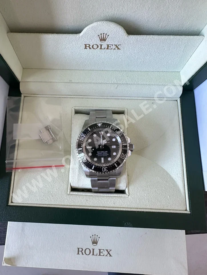 Watches - Rolex  - Analogue Watches  - Black  - Men Watches