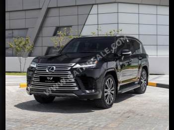 Lexus  LX  600 Luxury  2023  Automatic  41,000 Km  6 Cylinder  Four Wheel Drive (4WD)  SUV  Black  With Warranty