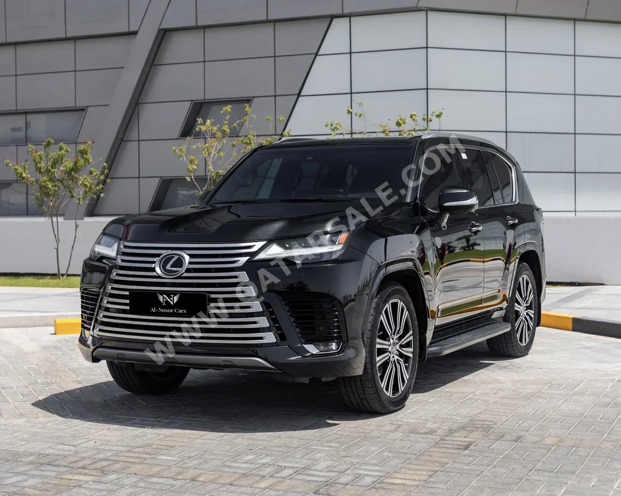 Lexus  LX  600 Luxury  2023  Automatic  41,000 Km  6 Cylinder  Four Wheel Drive (4WD)  SUV  Black  With Warranty