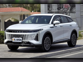 Exeed  RX  2025  Automatic  0 Km  4 Cylinder  Four Wheel Drive (4WD)  SUV  White  With Warranty