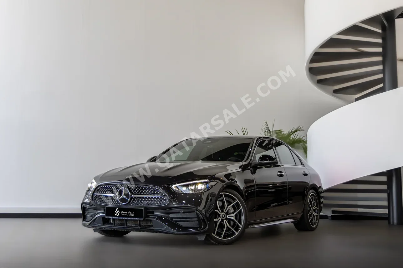 Mercedes-Benz  C-Class  300  2024  Automatic  12,200 Km  4 Cylinder  Rear Wheel Drive (RWD)  Sedan  Black  With Warranty