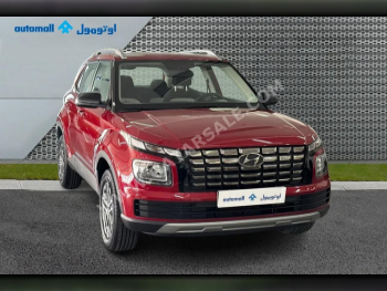 Hyundai  Venue  2024  Automatic  34,908 Km  4 Cylinder  Front Wheel Drive (FWD)  SUV  Red  With Warranty