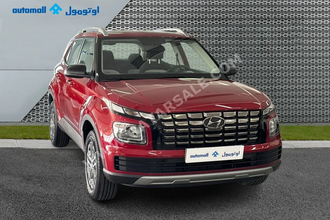 Hyundai  Venue  2024  Automatic  34,908 Km  4 Cylinder  Front Wheel Drive (FWD)  SUV  Red  With Warranty