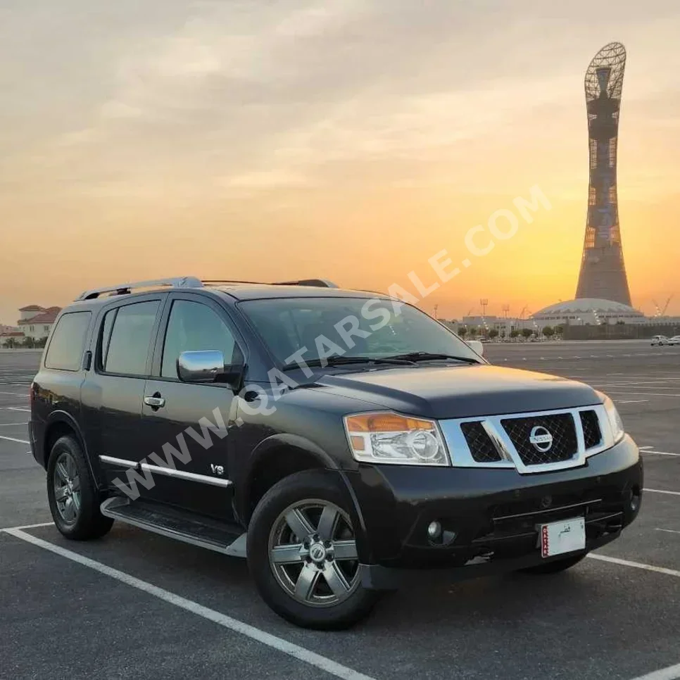 Nissan  Armada  LE  2012  Automatic  159,000 Km  8 Cylinder  Four Wheel Drive (4WD)  SUV  Black