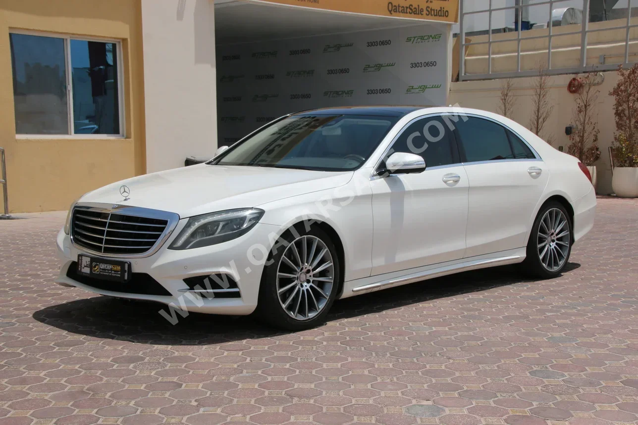 Mercedes-Benz  S-Class  400  2015  Automatic  98,000 Km  6 Cylinder  Rear Wheel Drive (RWD)  Sedan  White