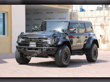 Ford  Bronco  Raptor  2023  Automatic  29,000 Km  6 Cylinder  Four Wheel Drive (4WD)  SUV  Black  With Warranty