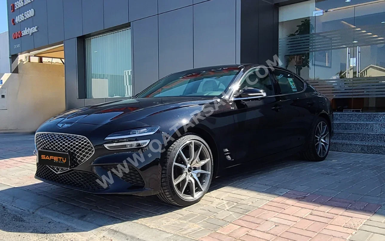 Genesis  G70  2024  Automatic  5,000 Km  4 Cylinder  All Wheel Drive (AWD)  Sedan  Black  With Warranty