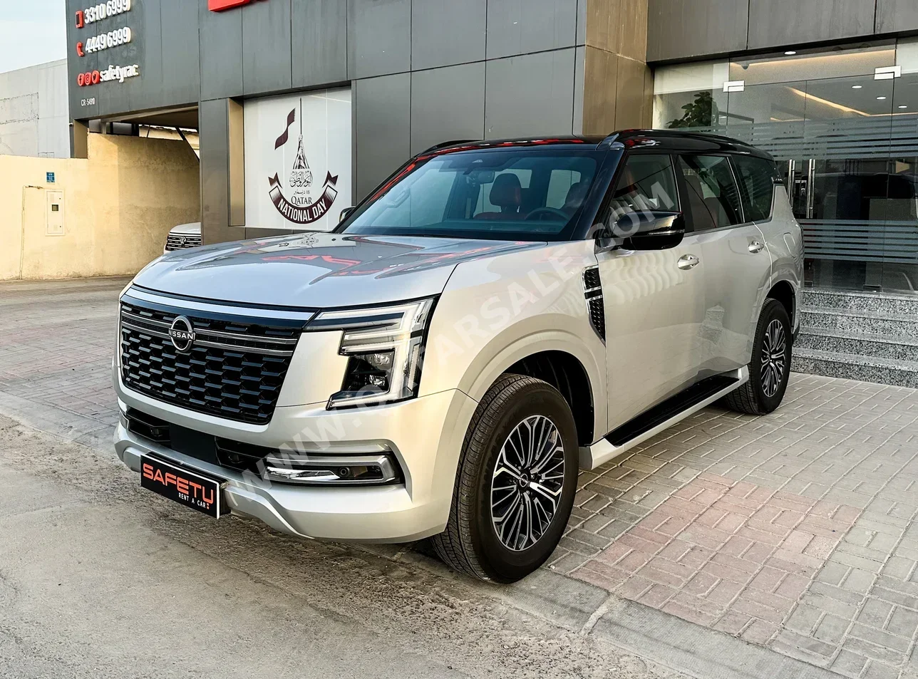 Nissan  Patrol  SE Platinum  2025  Automatic  4,000 Km  6 Cylinder  Four Wheel Drive (4WD)  SUV  Silver  With Warranty