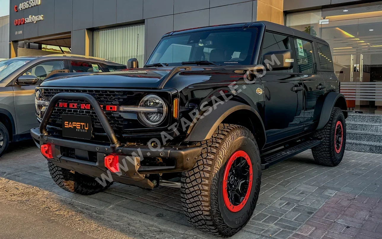 Ford  Bronco  Wild Trak  2024  Automatic  7,500 Km  6 Cylinder  Four Wheel Drive (4WD)  SUV  Black  With Warranty