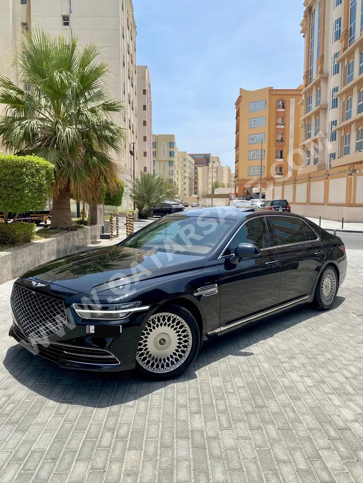 Genesis  G90  2020  Automatic  22,700 Km  6 Cylinder  Four Wheel Drive (4WD)  Sedan  Black  With Warranty