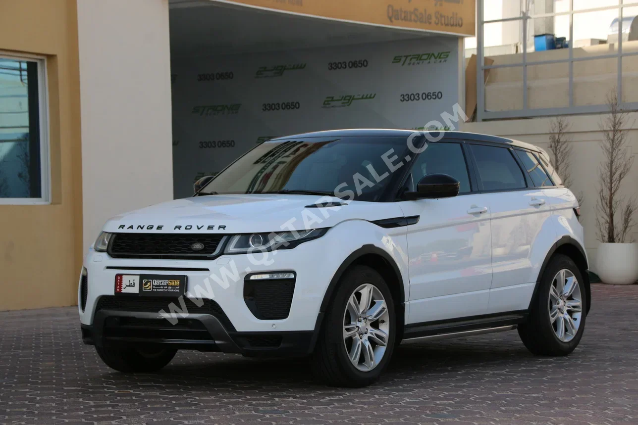 Land Rover  Evoque  Dynamic  2016  Automatic  140,000 Km  4 Cylinder  Four Wheel Drive (4WD)  SUV  White