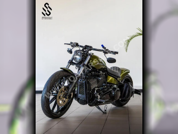 Harley Davidson  Break out -  2022 - Color Green -  Warranty