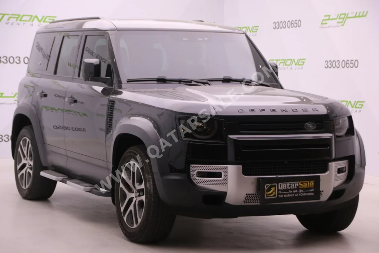Land Rover  Defender  110 HSE  2023  Automatic  66,000 Km  6 Cylinder  Four Wheel Drive (4WD)  SUV  Black  With Warranty