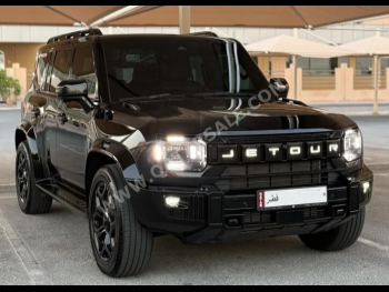 Jetour  T2  Luxury  2025  Automatic  41,000 Km  4 Cylinder  All Wheel Drive (AWD)  SUV  Black  With Warranty