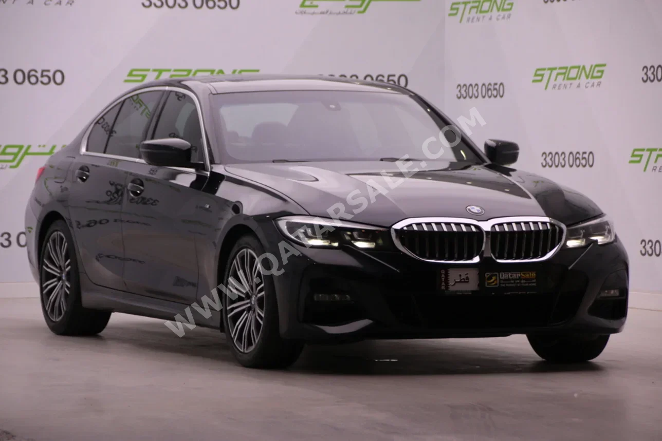 BMW  3-Series  320i  2021  Automatic  41,500 Km  4 Cylinder  Rear Wheel Drive (RWD)  Sedan  Black