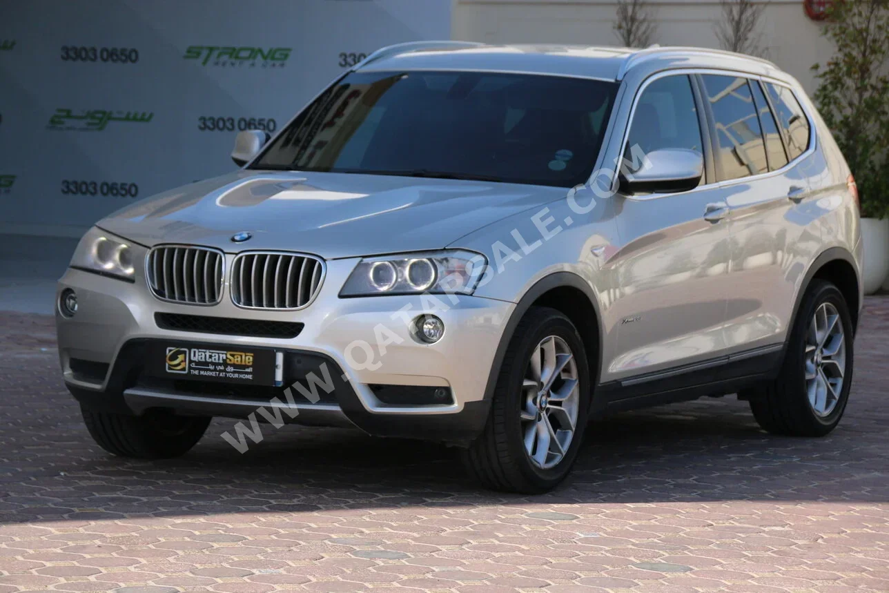 BMW  X-Series  X3  2014  Automatic  85,000 Km  4 Cylinder  Four Wheel Drive (4WD)  SUV  Silver