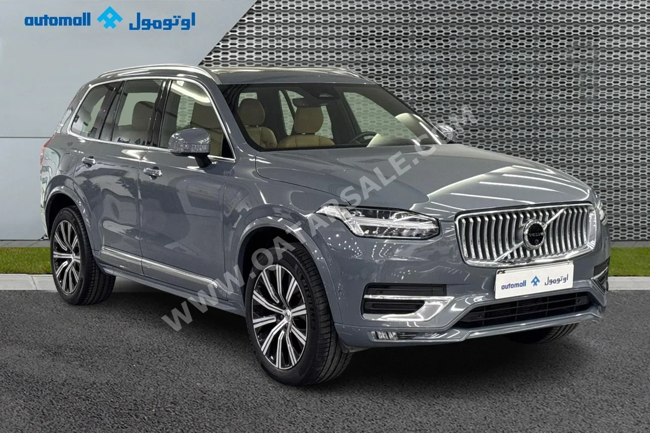 Volvo  XC  90  2023  Automatic  8,180 Km  4 Cylinder  Four Wheel Drive (4WD)  SUV  Gray  With Warranty