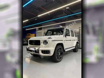 Mercedes-Benz  G-Class  63 Night Pack AMG  2025  Automatic  0 Km  8 Cylinder  Four Wheel Drive (4WD)  SUV  White  With Warranty