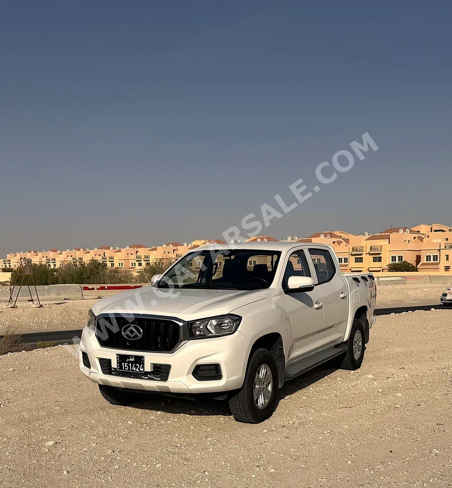 ماكسس  تي60  2022  عادي  45,600 كم  4 سلندر  دفع خلفي  بيكب  أبيض  تحت الضمان