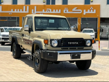 Toyota  Land Cruiser  LX  2025  Manual  0 Km  6 Cylinder  Four Wheel Drive (4WD)  Pick Up  Beige  With Warranty