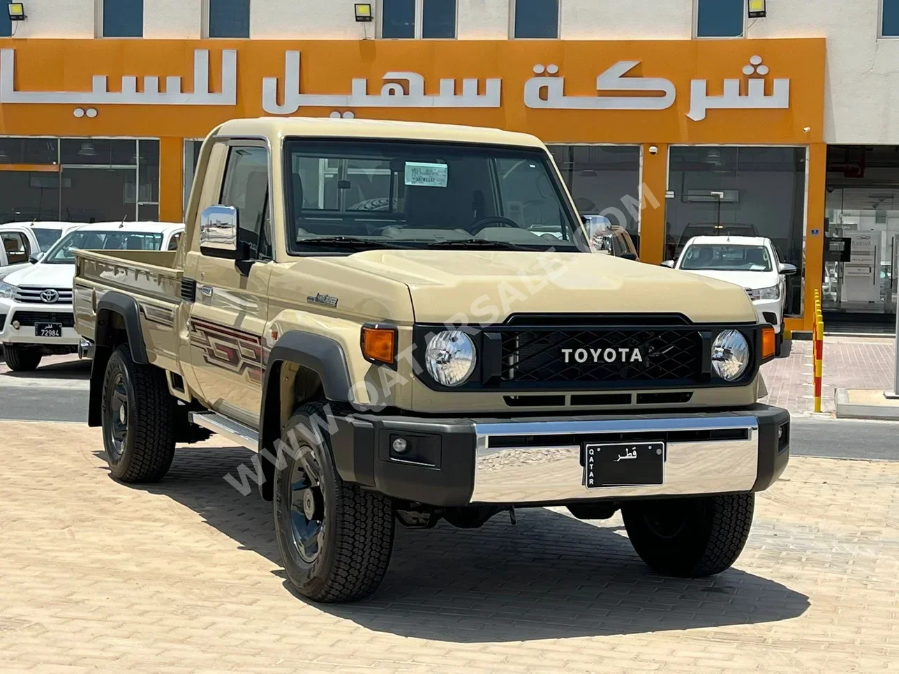 Toyota  Land Cruiser  LX  2025  Manual  0 Km  6 Cylinder  Four Wheel Drive (4WD)  Pick Up  Beige  With Warranty