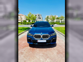 BMW  X-Series  X6 40i  2021  Automatic  95,200 Km  6 Cylinder  Four Wheel Drive (4WD)  SUV  Blue  With Warranty