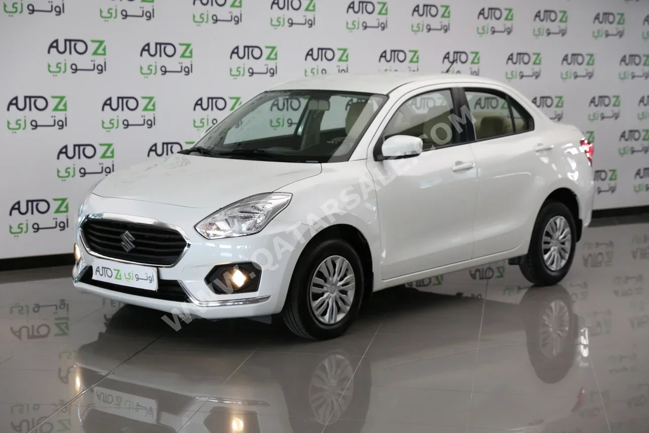 Suzuki  Dzire  2022  Automatic  121,000 Km  4 Cylinder  Front Wheel Drive (FWD)  Sedan  White