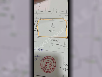 اراضي للبيع في أم صلال  - أم صلال علي  -المساحة 6,250 متر مربع