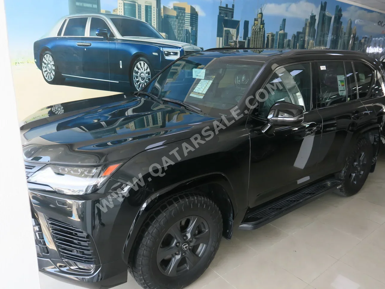 Lexus  LX  600 Overtrail  2025  Automatic  3,600 Km  8 Cylinder  Four Wheel Drive (4WD)  SUV  Black  With Warranty