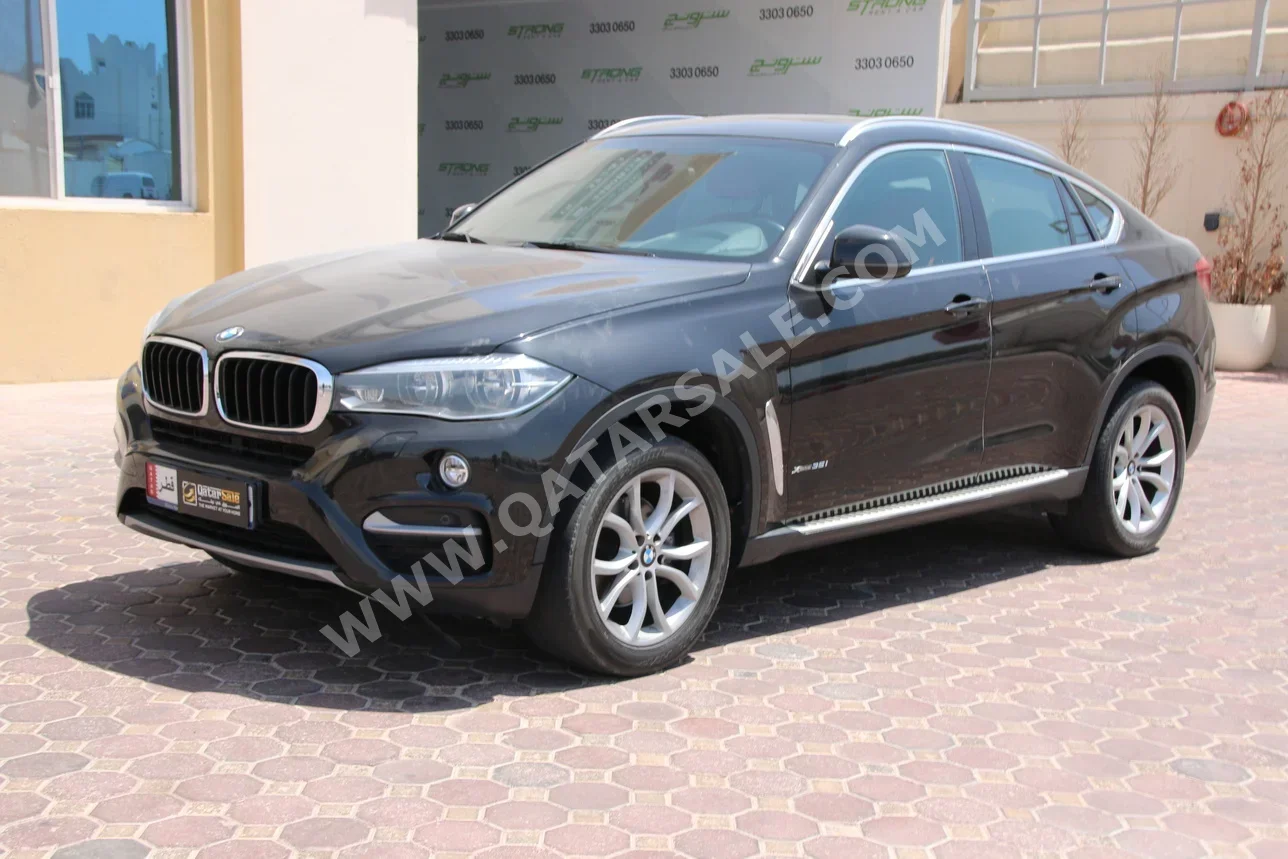 BMW  X-Series  X6  2016  Automatic  150,000 Km  6 Cylinder  Four Wheel Drive (4WD)  SUV  Black