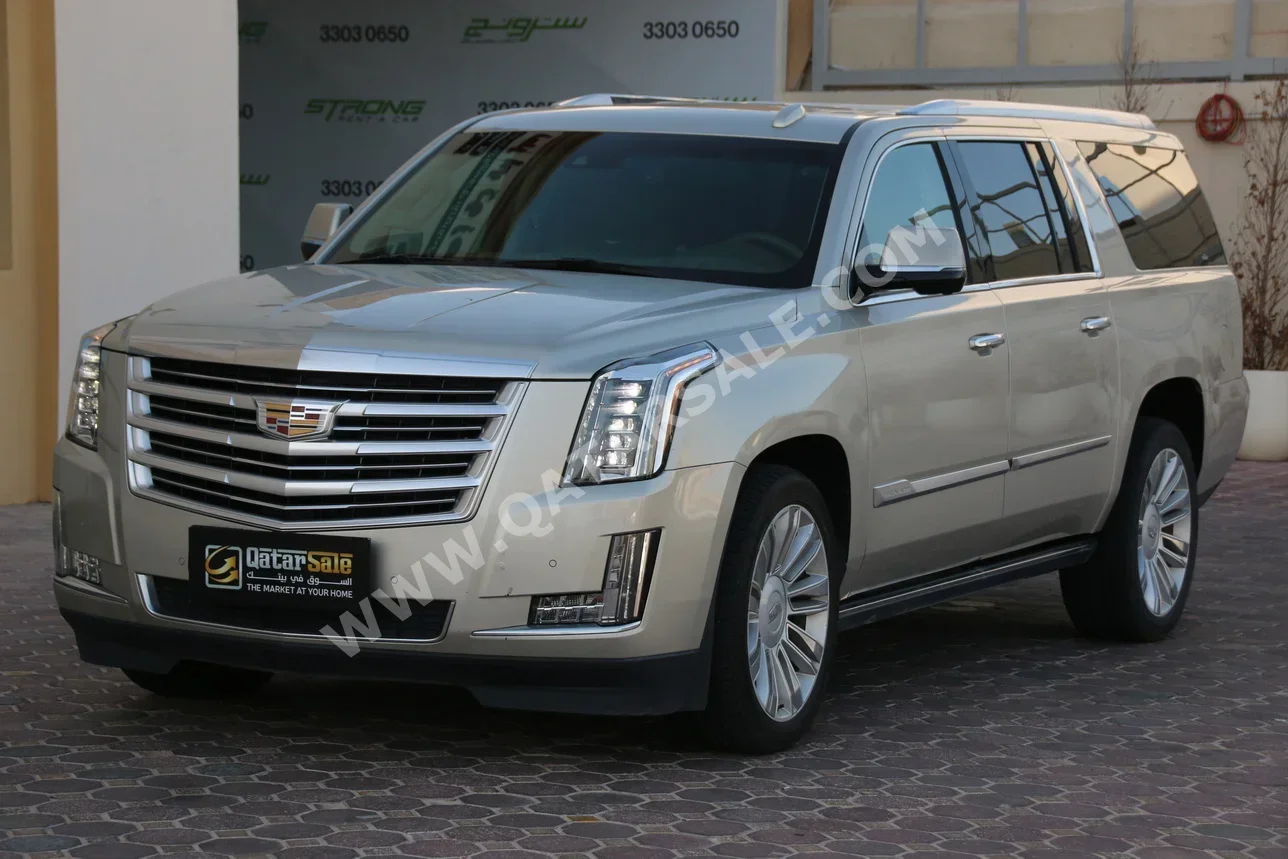 Cadillac  Escalade  Sport Platinum  2016  Automatic  155,000 Km  8 Cylinder  Four Wheel Drive (4WD)  SUV  Gold